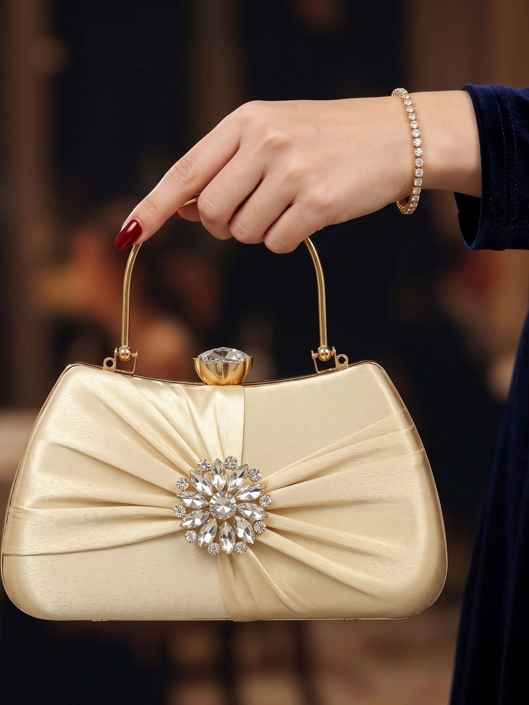 Anouk Embellished Purse Clutch