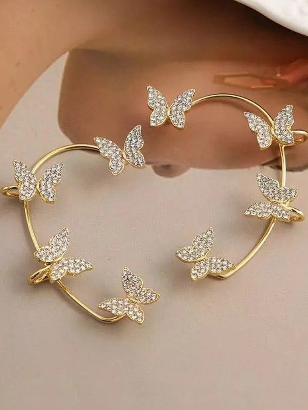 TheVineGirl Geometric Ear Cuff Earrings