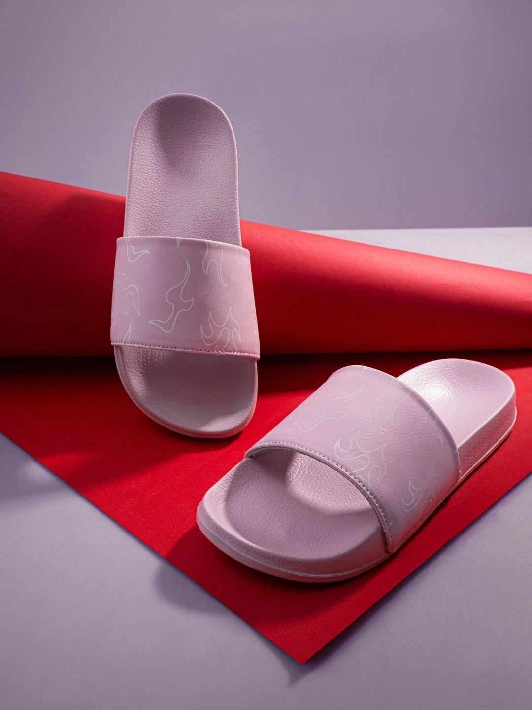 ARVAN Women Printed Sliders