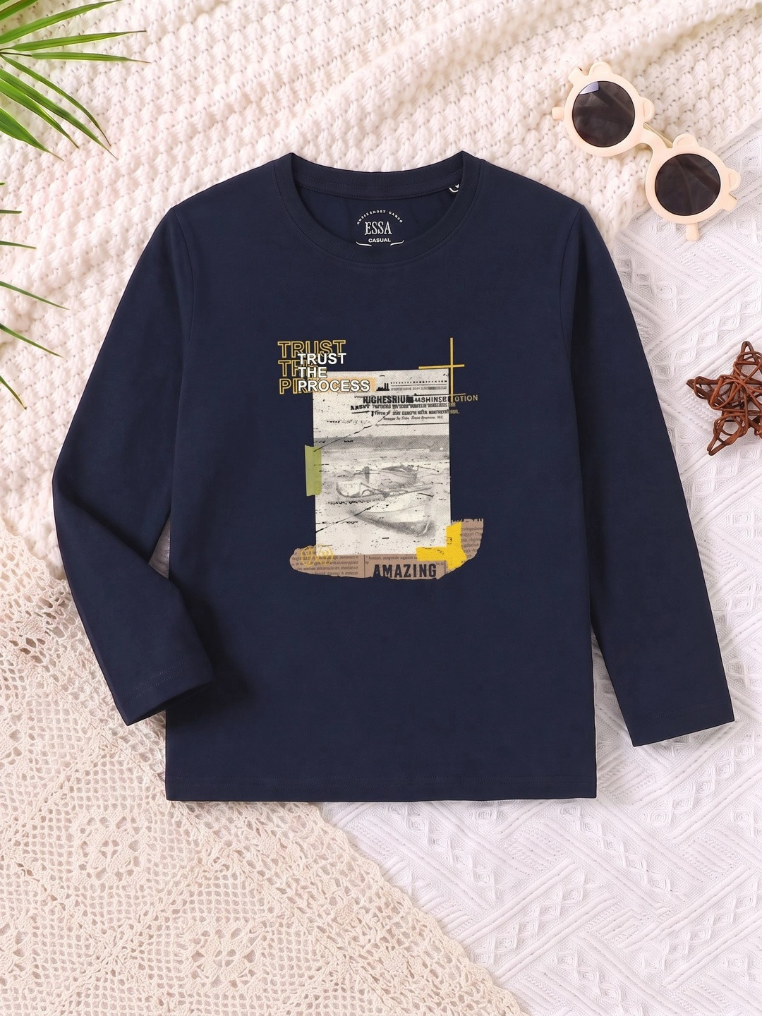 ESSA Boys Printed T-shirt