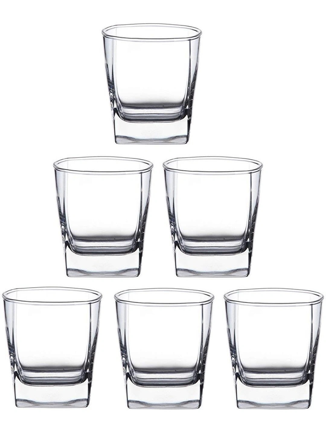 Aura Transparent 6 Dishwasher Safe Glass Water Glass