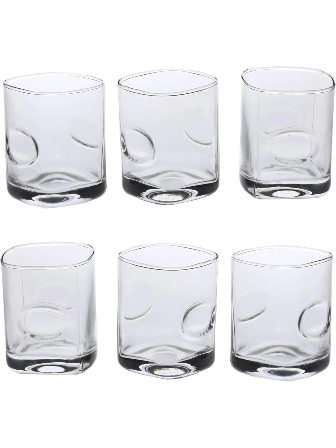 Aura Transparent 6 Dishwasher Safe Glass Water Glass