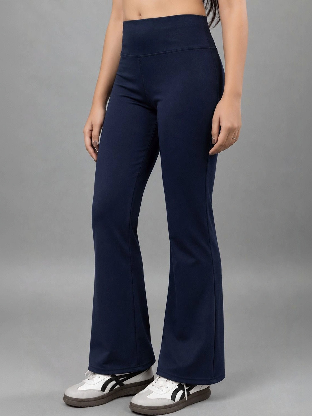 BAYSTREET Women High Rise Flared Pants Gym tights