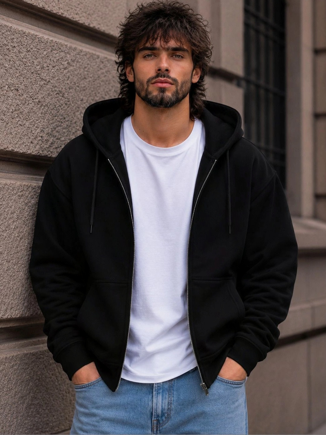 HOODLER Men Hooded Sweatshirt