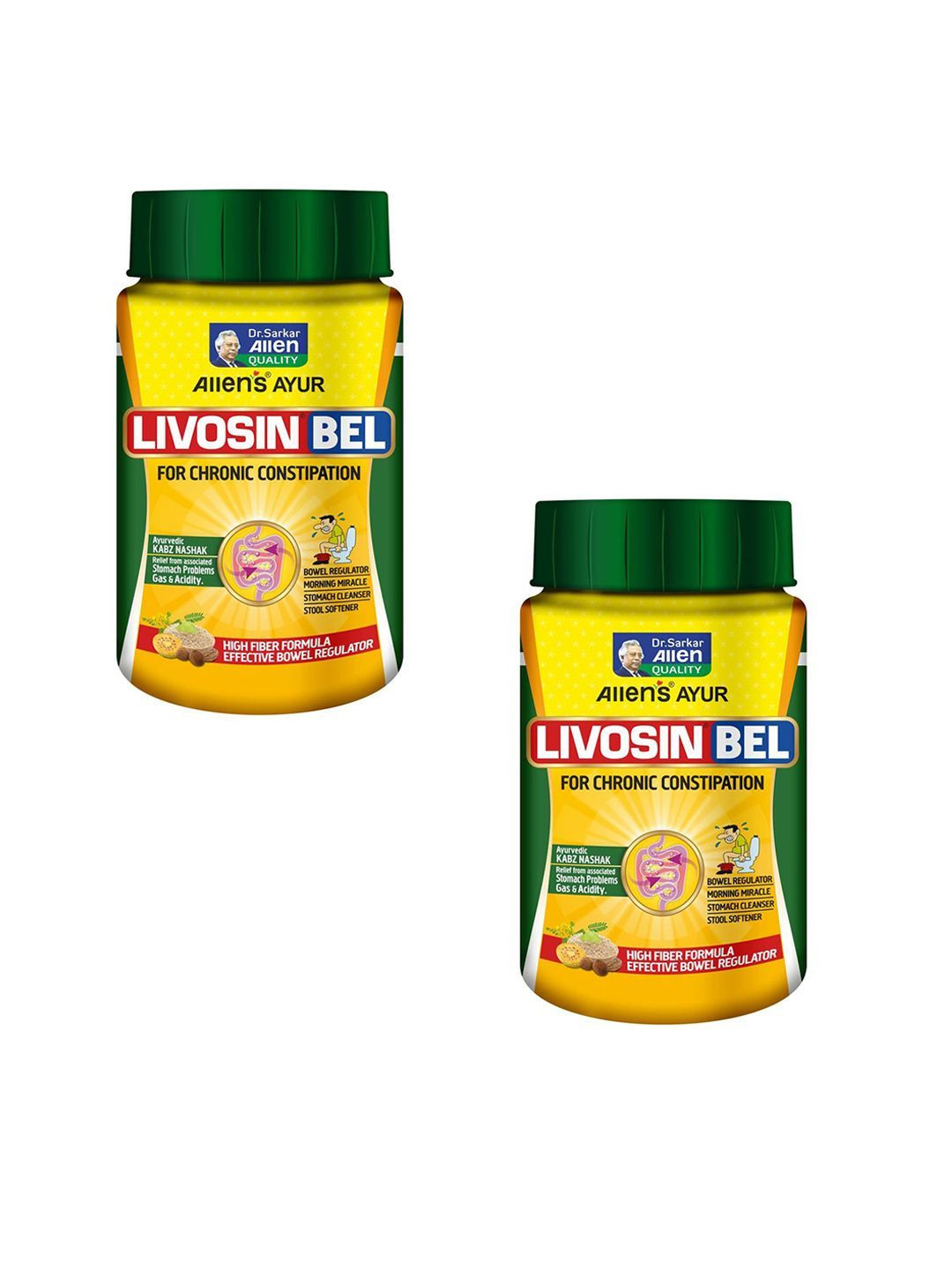ALLEN Set Of 2 Livosin Bel 100 gm Each
