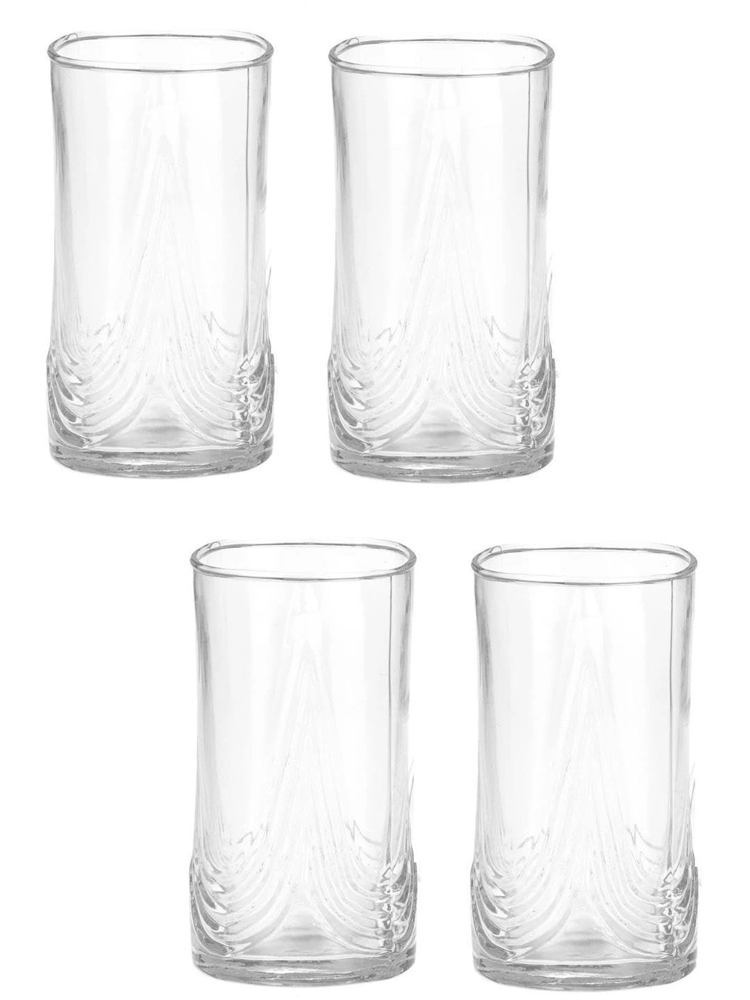 Aura Transparent 4 Dishwasher Safe Glass Water Glass