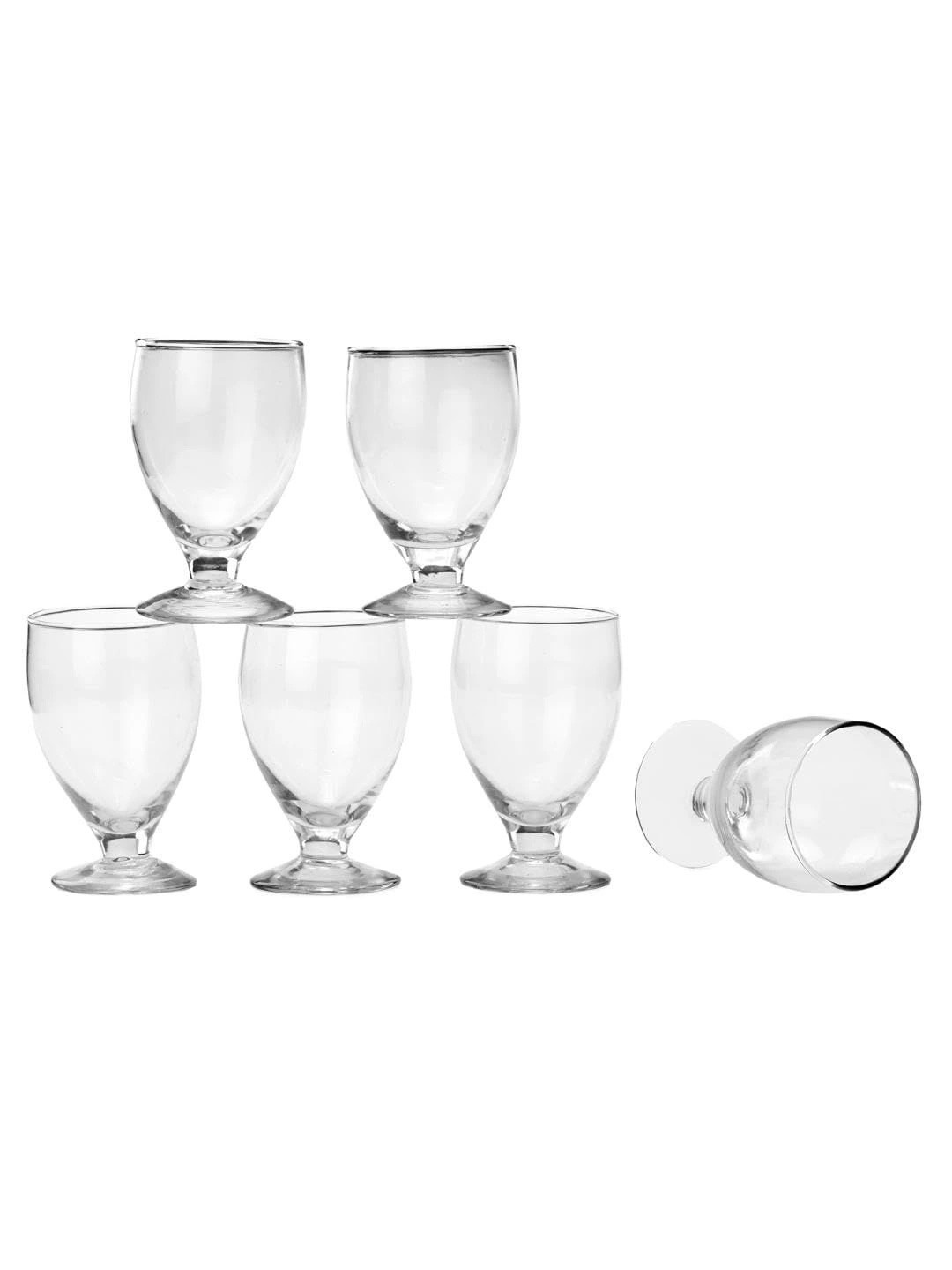 Aura Transparent 6 Dishwasher Safe Glass Water Glass