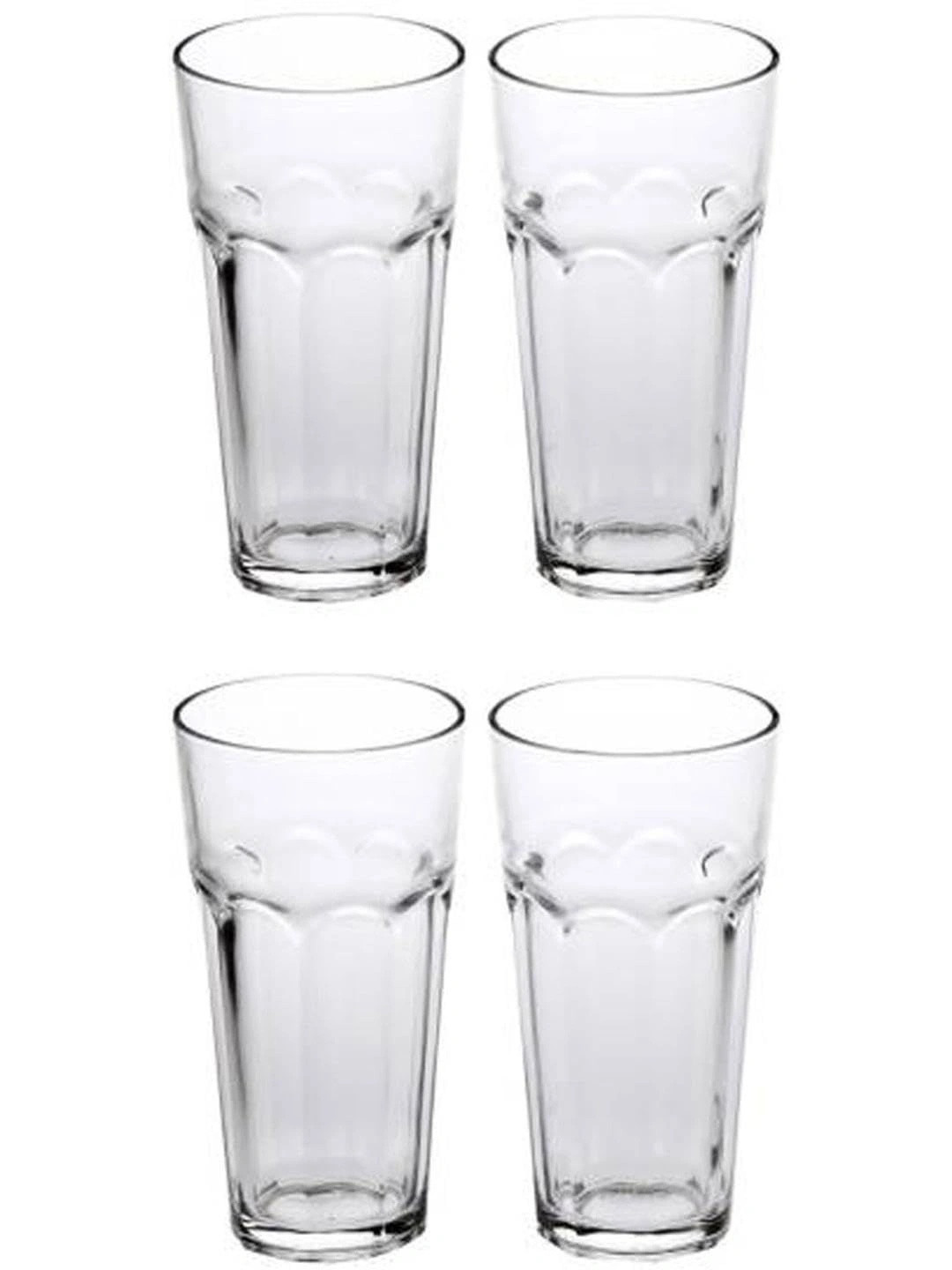 Aura Transparent 4 Dishwasher Safe Glass Water Glass
