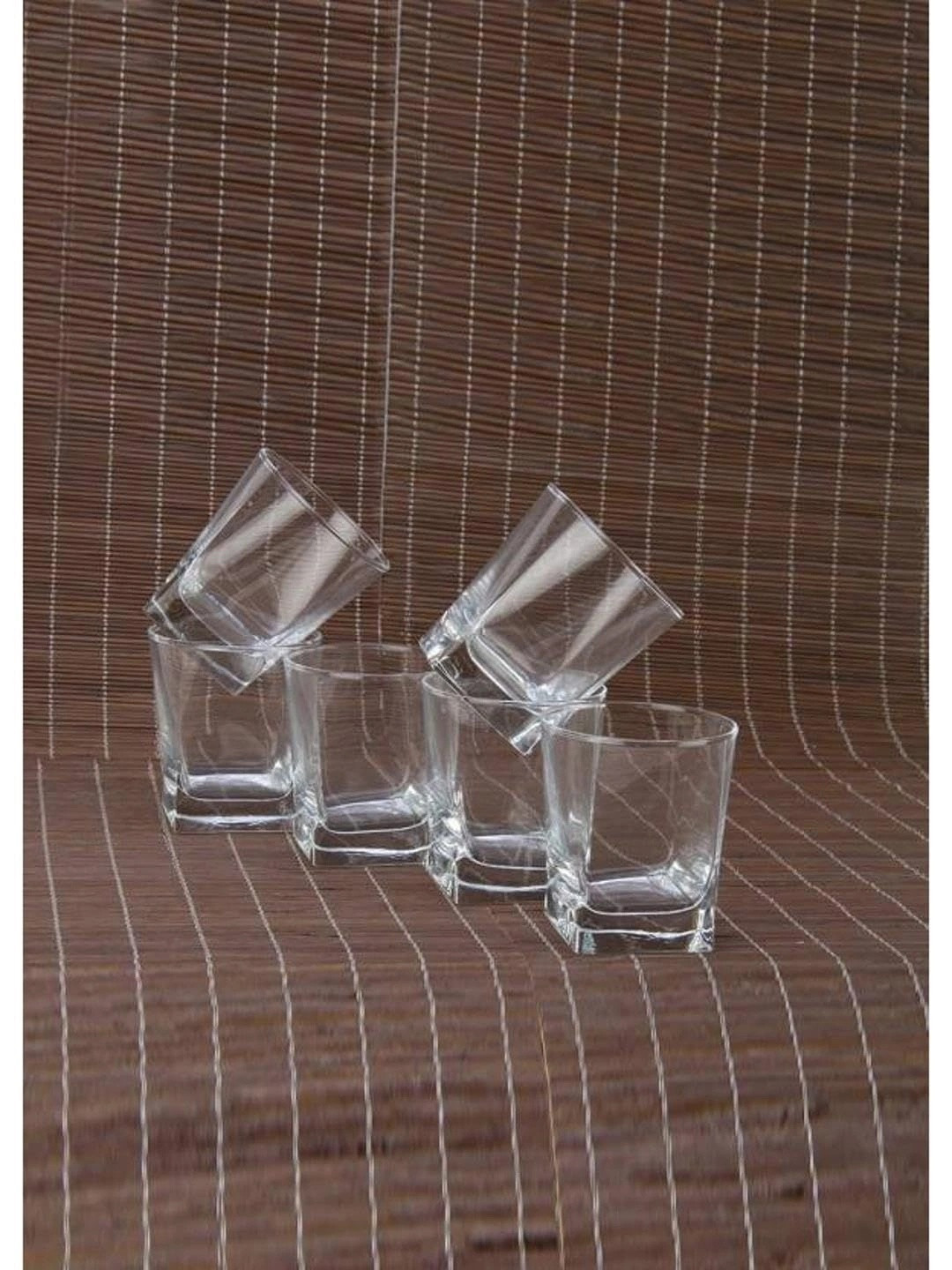 Aura Transparent 6 Dishwasher Safe Glass Water Glass