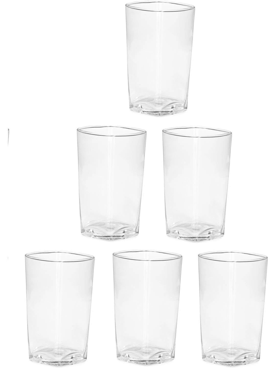 Aura Transparent 6 Dishwasher Safe Glass Water Glass