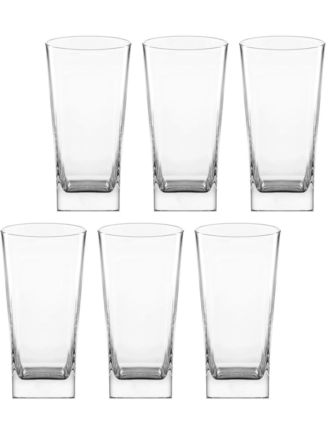Aura Transparent 6 Dishwasher Safe Glass Water Glass
