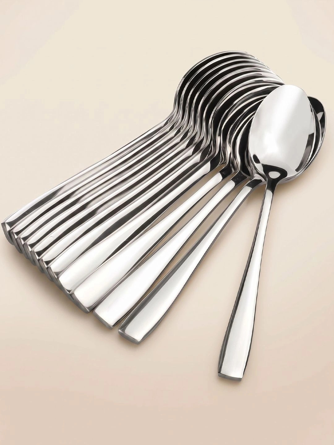 Parage 12 Pieces Stainless Steel Impress Dinner Spoon