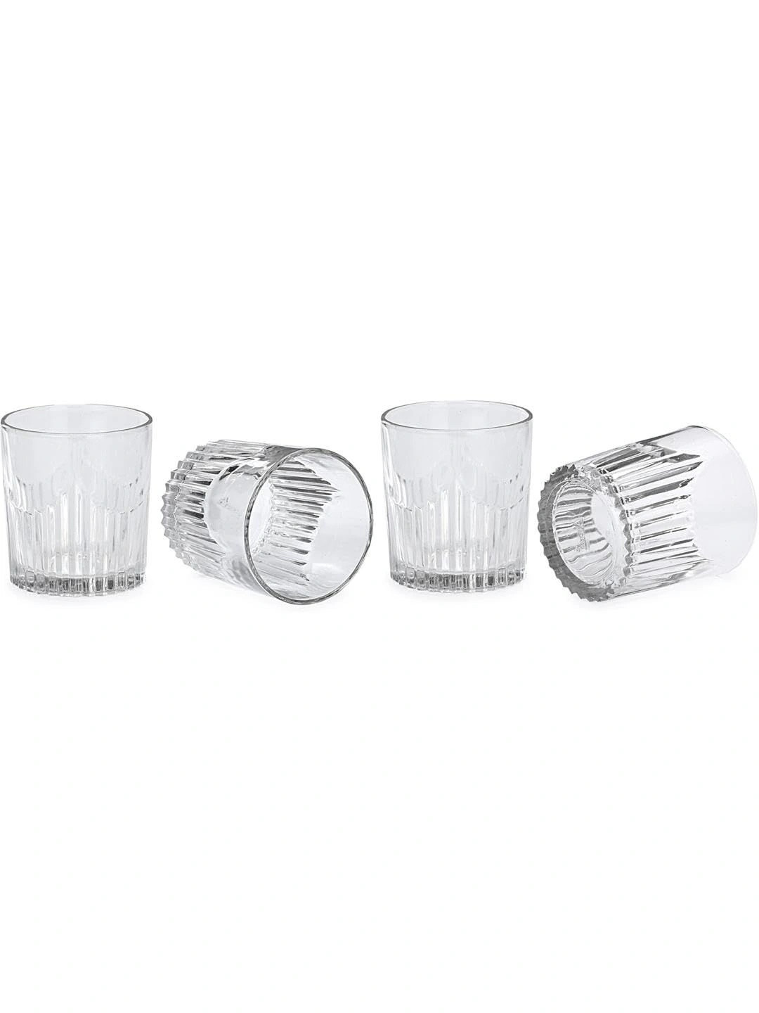 Aura Transparent 4 Dishwasher Safe Glass Water Glass