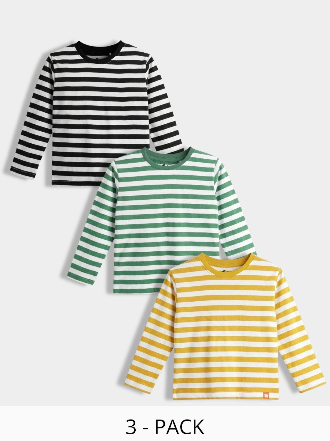 Orange Sugar Kids 3 Striped T-shirt