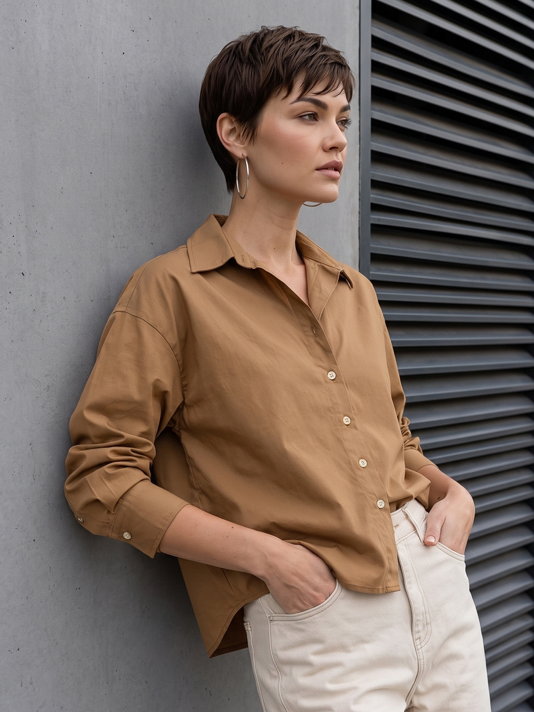 The Roadster Life Co. Relaxed Fit Pure Cotton Casual Shirt