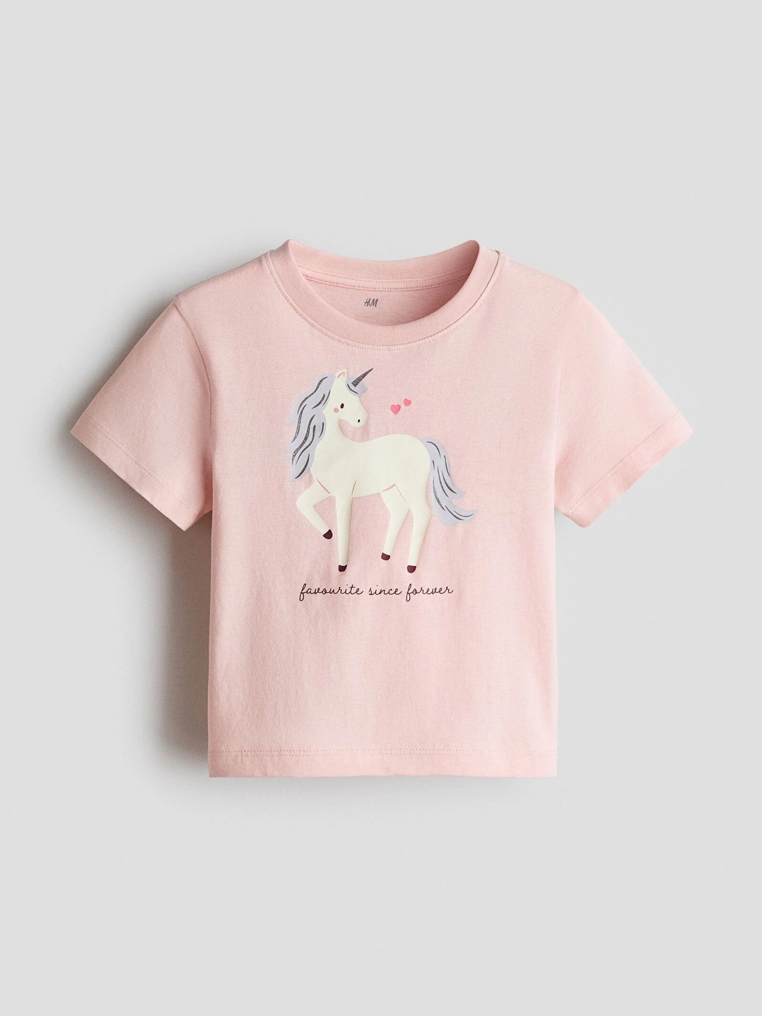 H&M Girls Printed T-shirt
