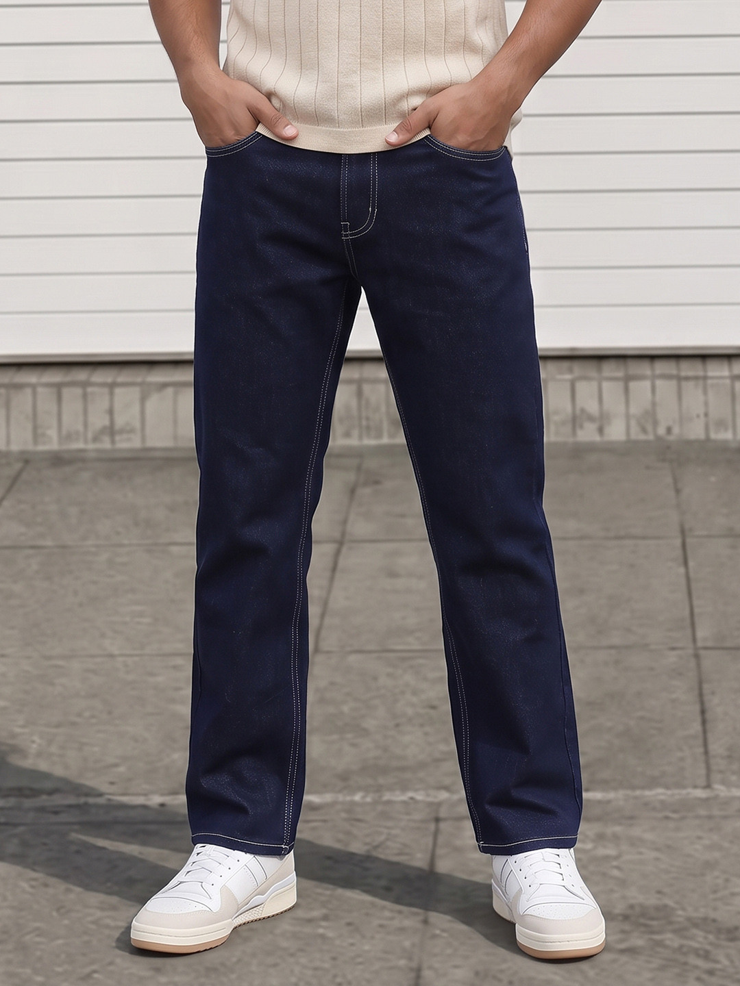 The Roadster Life Co. Men Regular Fit Stretchable Jeans