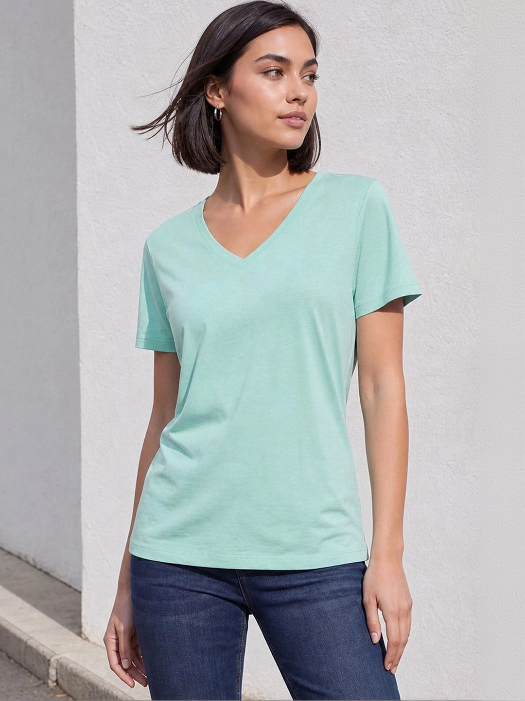 Fame Forever by Lifestyle Women V-Neck T-shirt