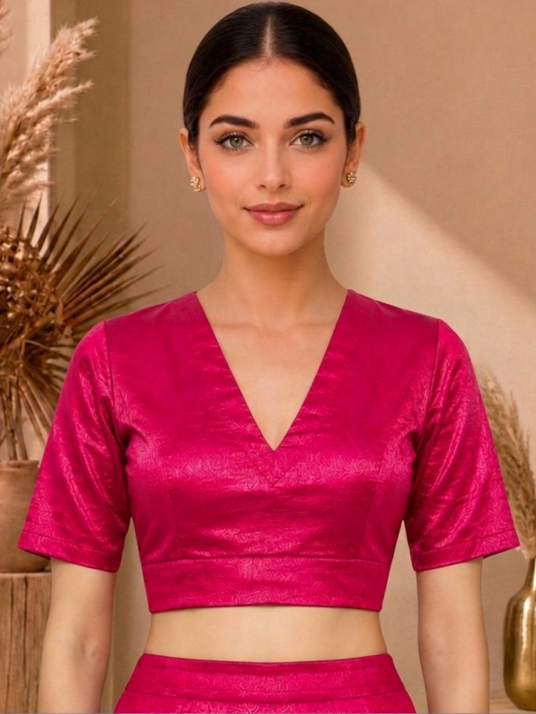 Thevasa Silk Woven Design Zari Saree Blouse