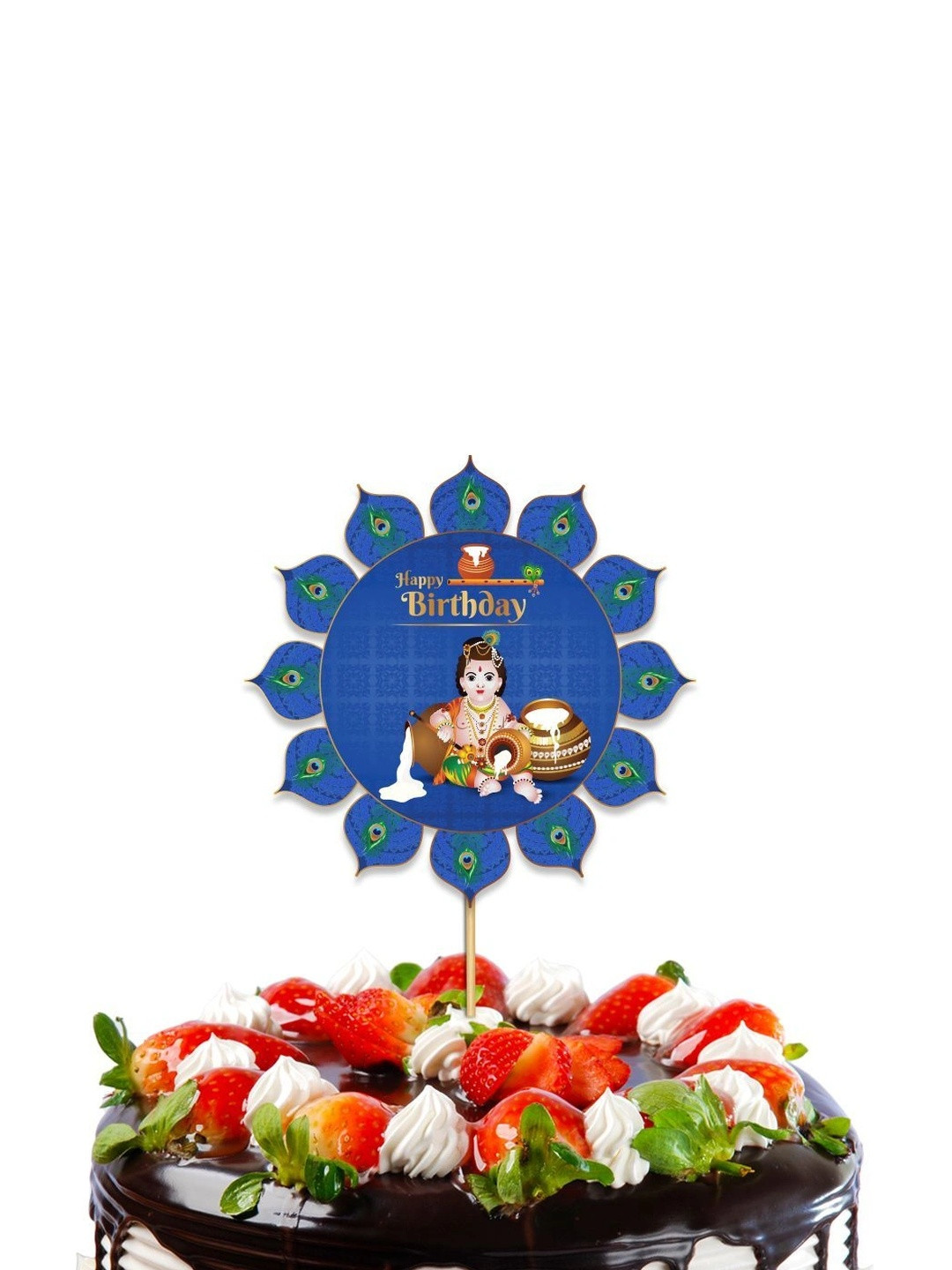 Festiko Blue Janmashtami Decorations Festive Decor