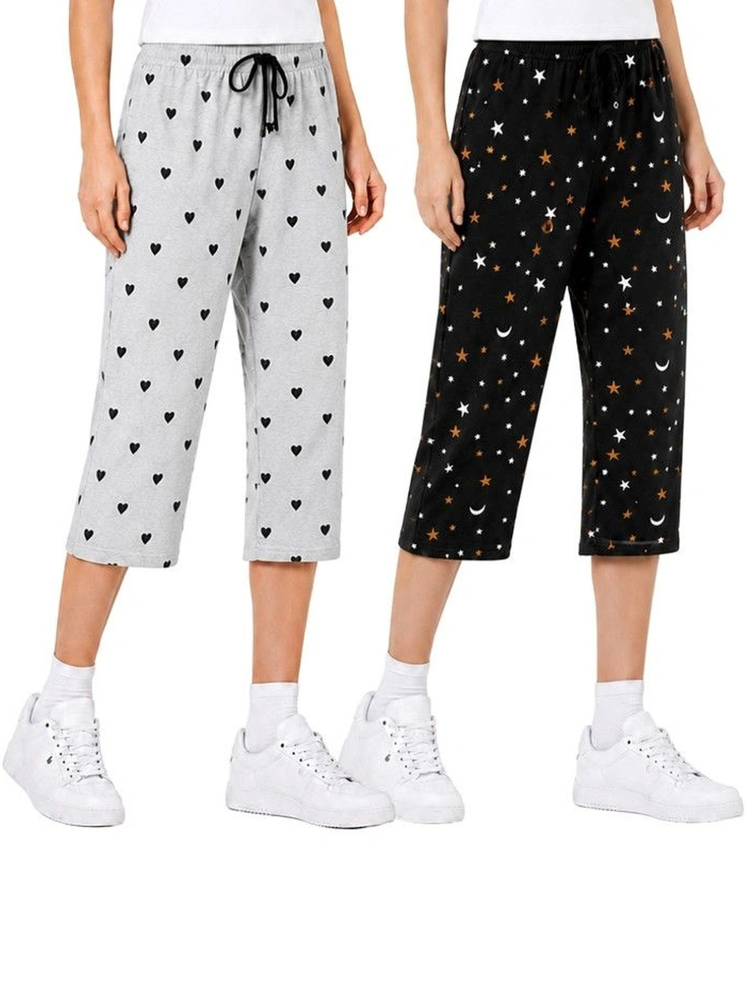 UNFLD Women Printed Capris