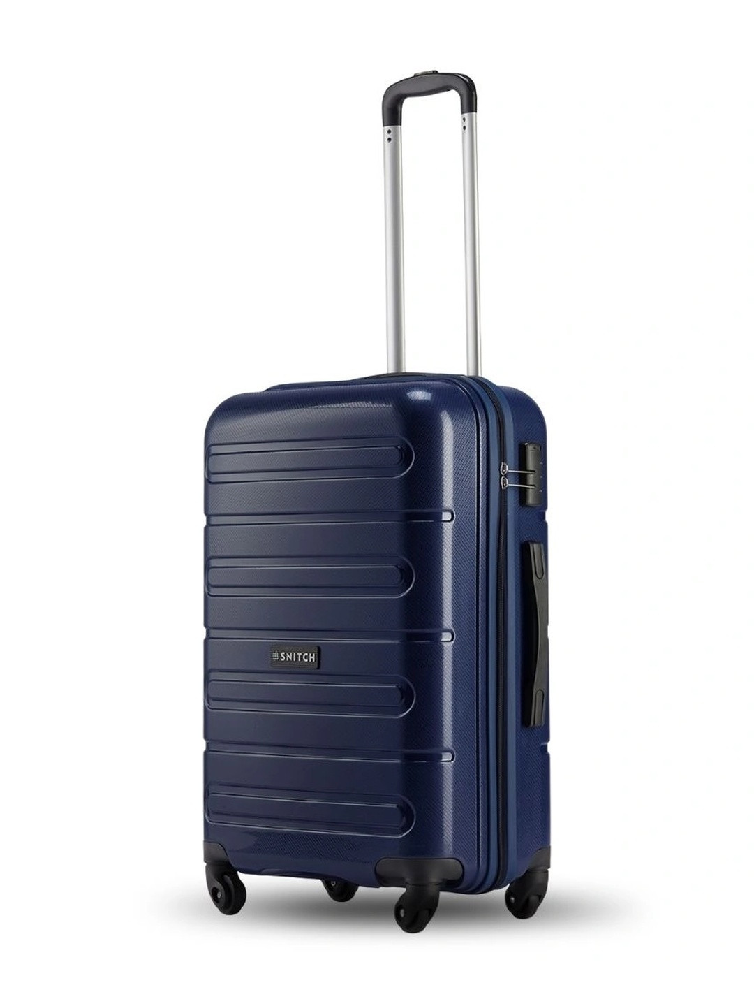 Snitch Textured Hard Sided Medium Trolley Bag 77L