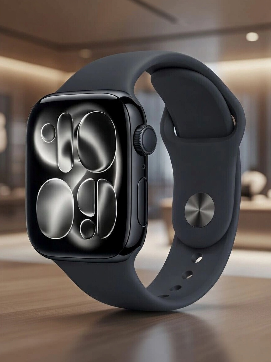 WEKTU Silicon Rectangular Running Smart Watches