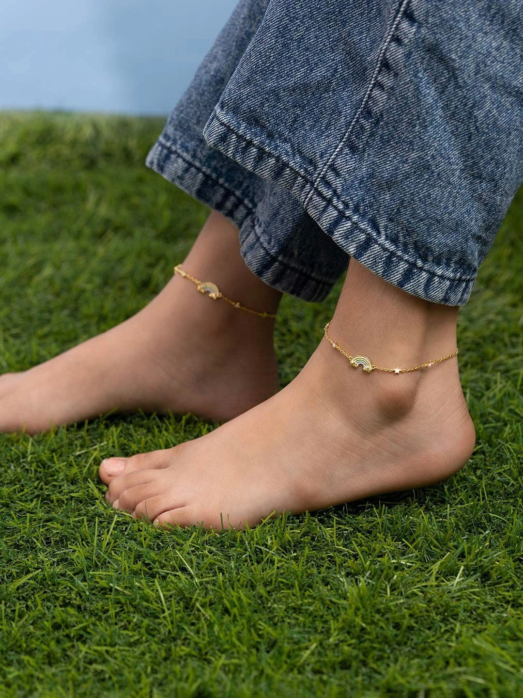 SHAYA Gold-Plated Anklet
