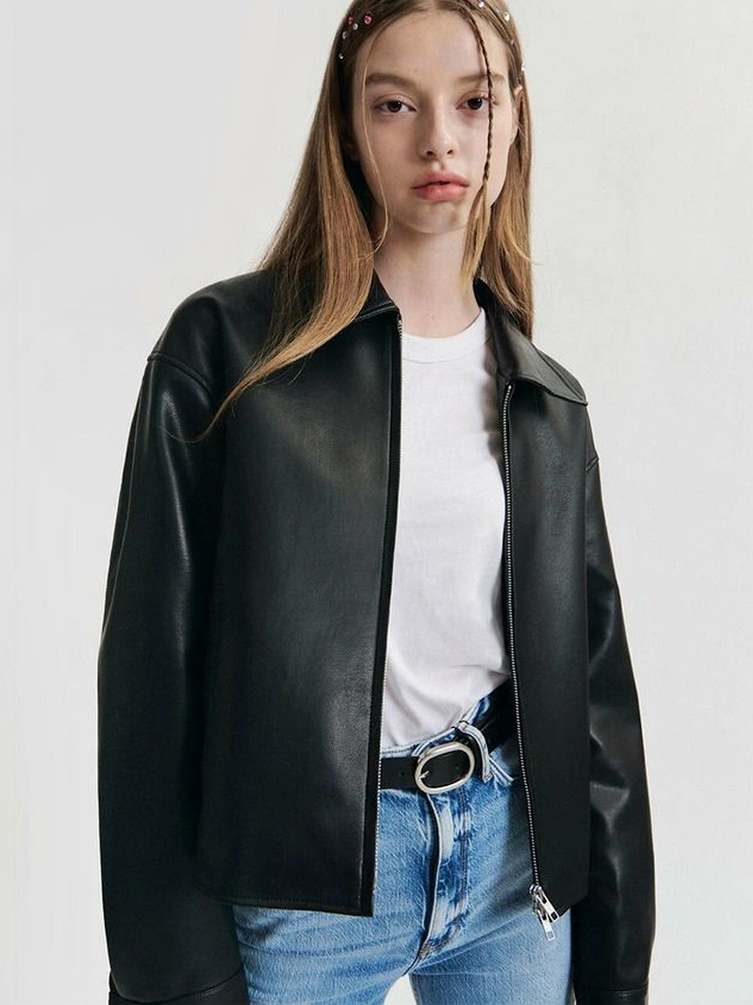 STYLEVERSE Women Leather Jacket