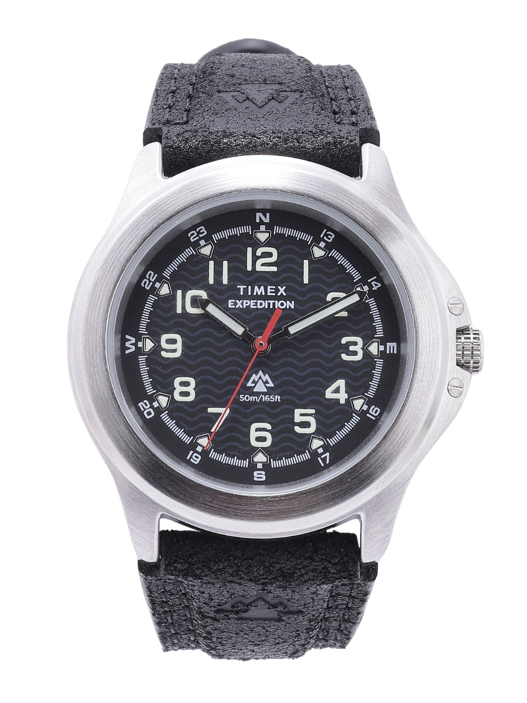 Timex Men Printed Dial & Leather Straps Analogue Watch TW4B35600E6