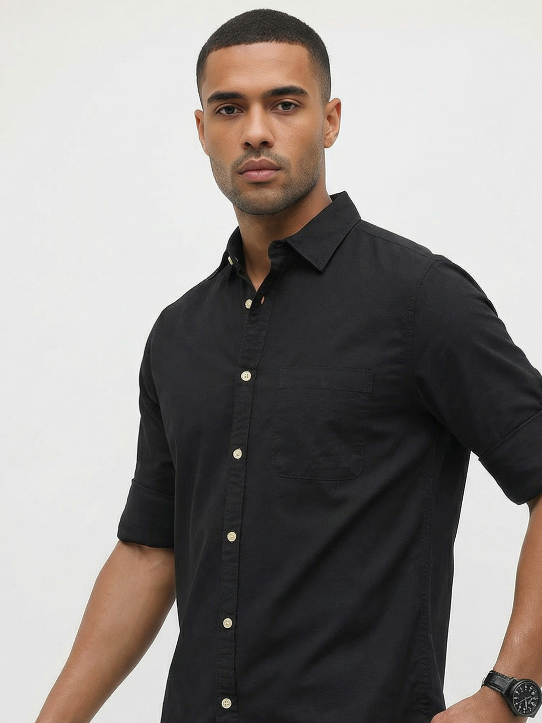 Roadster Life Co. Easy Drape Cotton Shirt
