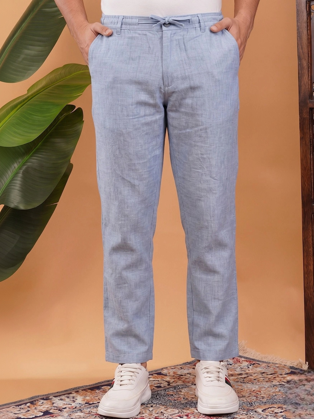 Shiv Leela Men Easy Wash Trousers