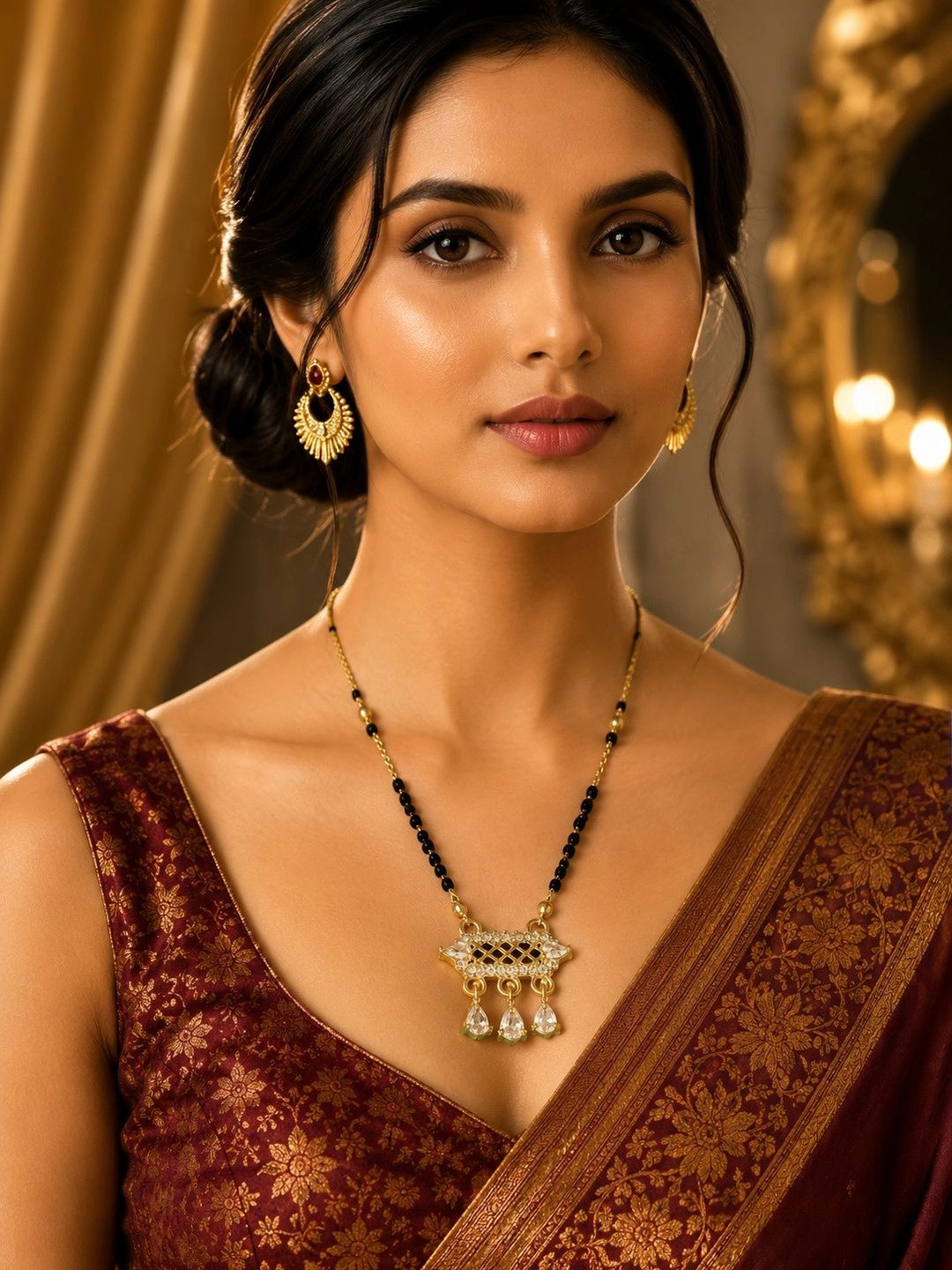 Damnstyle Gold-Plated Mangalsutra