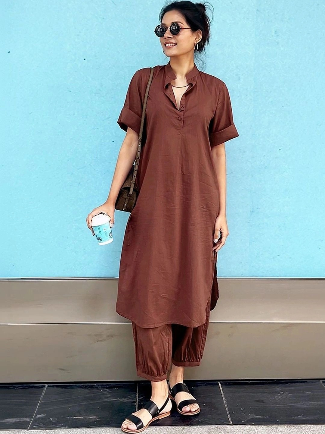 Surma Brown Butter Toast Kurta Co-Ord Set