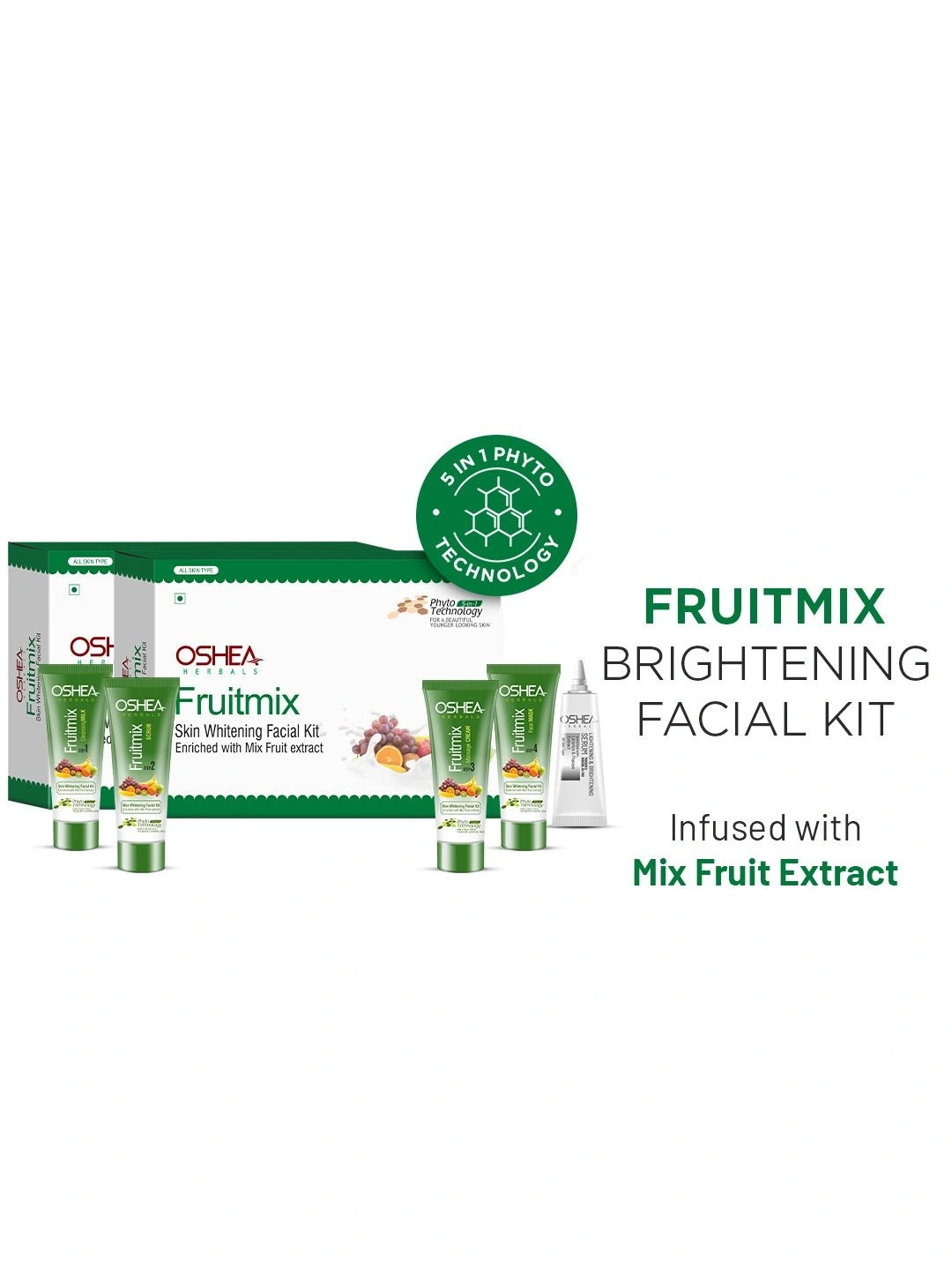 Oshea Herbals Set Of 2 Fruitmix Facial Kit