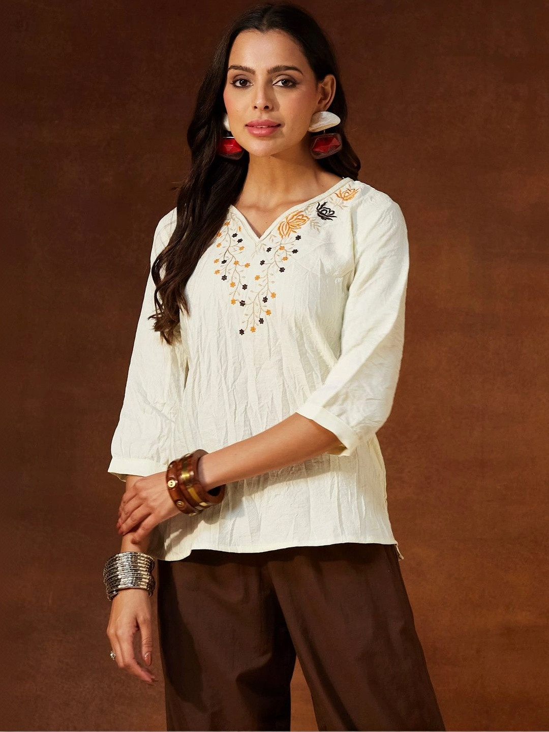 KROLIANT Embroidered Tunic