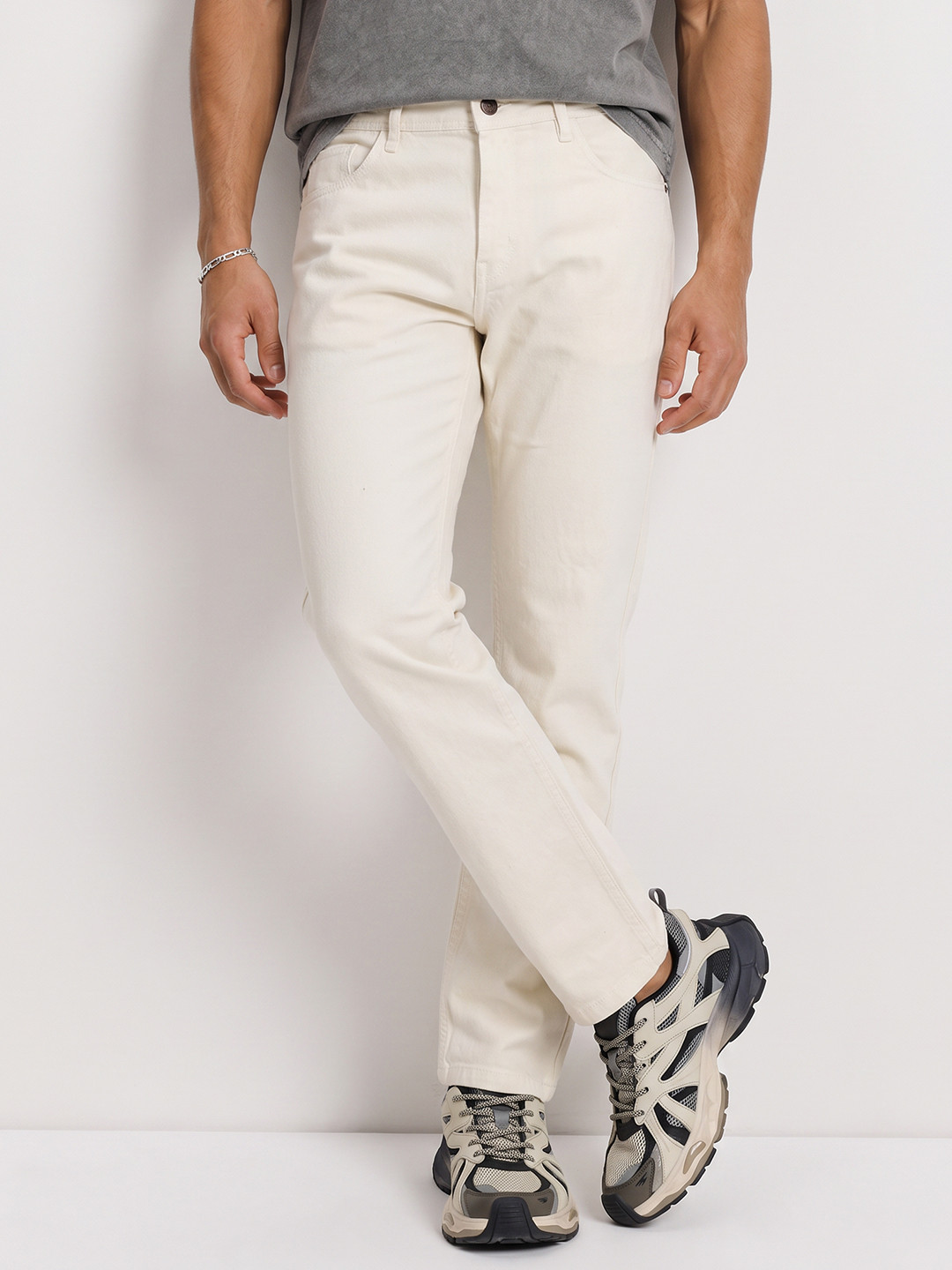The Roadster Life Co. Men Slim Fit Stretchable Jeans