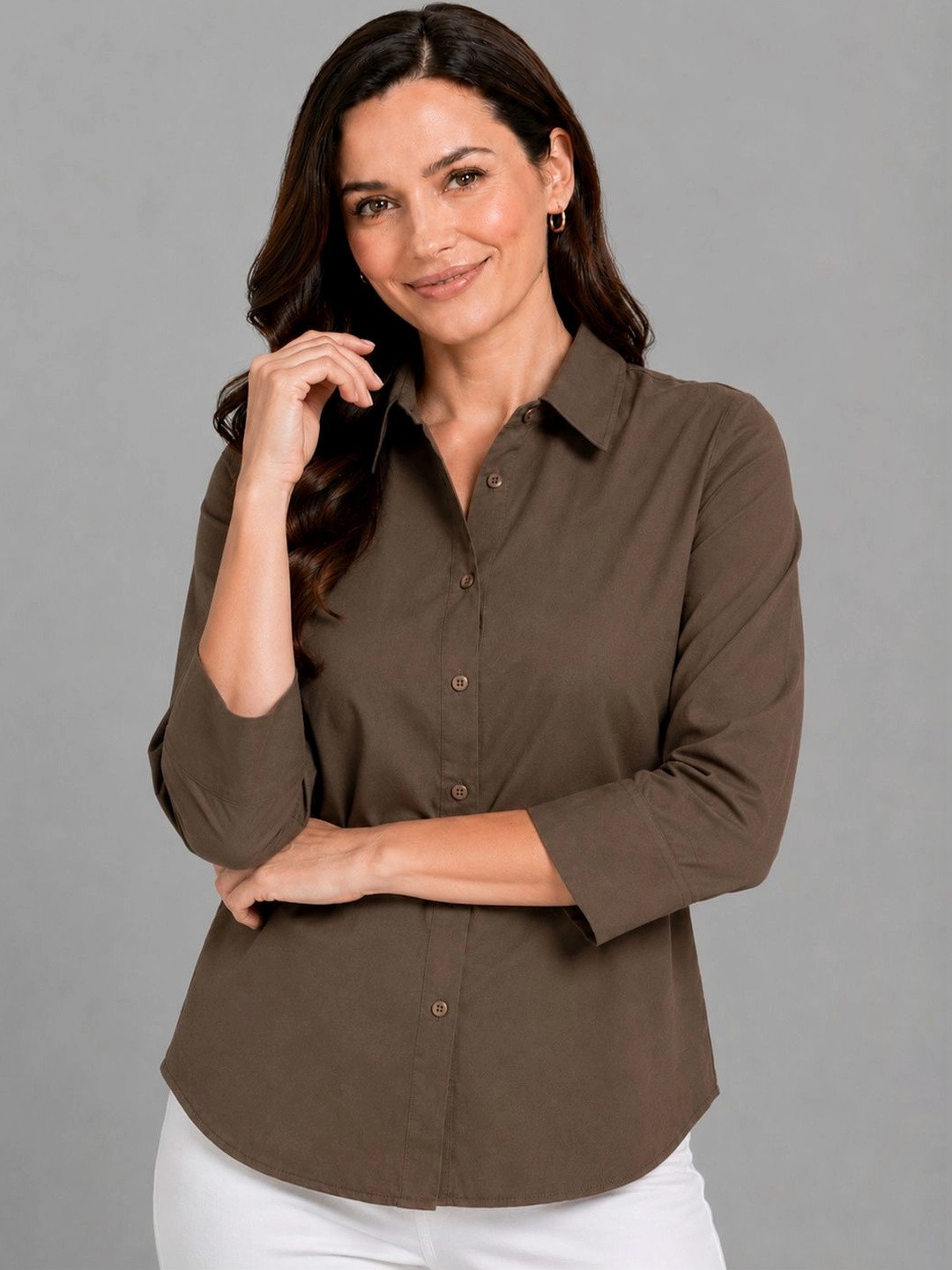 NOCK REGULAR Women Original Slim Fit Casual Shirt