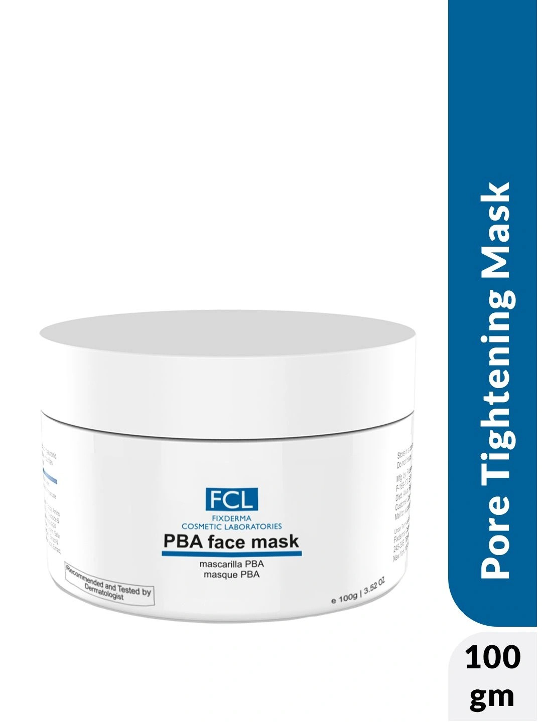 FIXDERMA COSMETIC LABORATORIES Non-Comedogenic PHA-BHA-AHA Face Pack - 100g