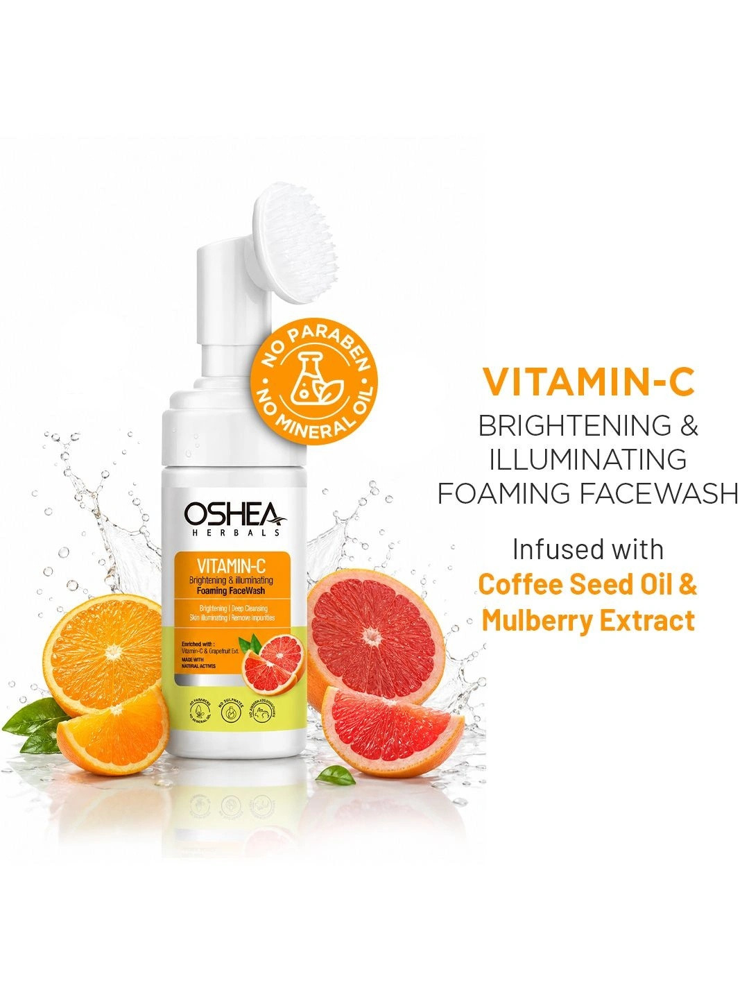 Oshea Herbals Vitamin C foaming Face Wash 150ml