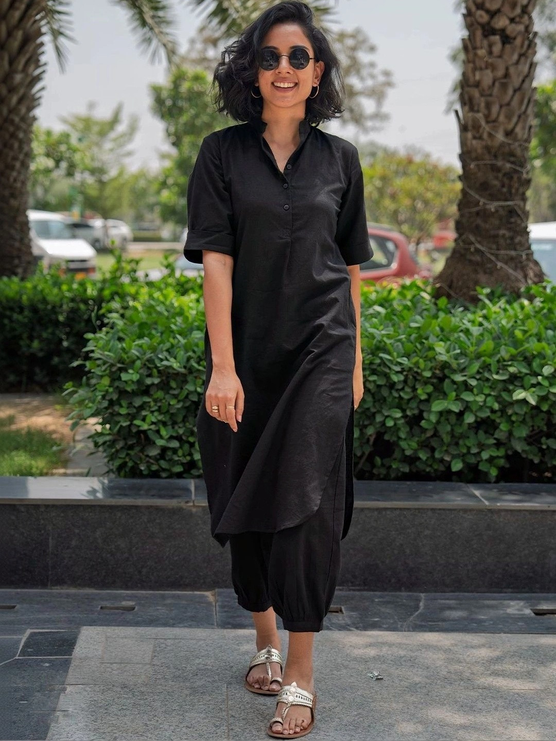 Surma Black Butter Toast Kurta Co-Ord Set