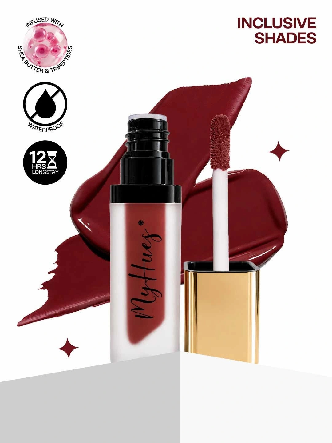 MyHues Comfort Matte Liquid Lipstick - 5 ml - Kokum Sherbet