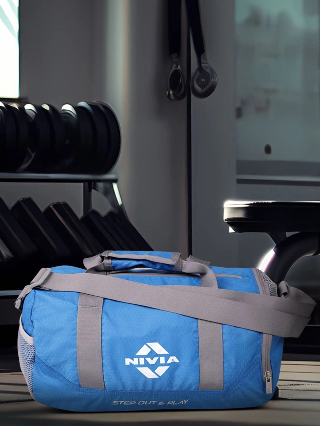 NIVIA Printed Beast Gym Bag