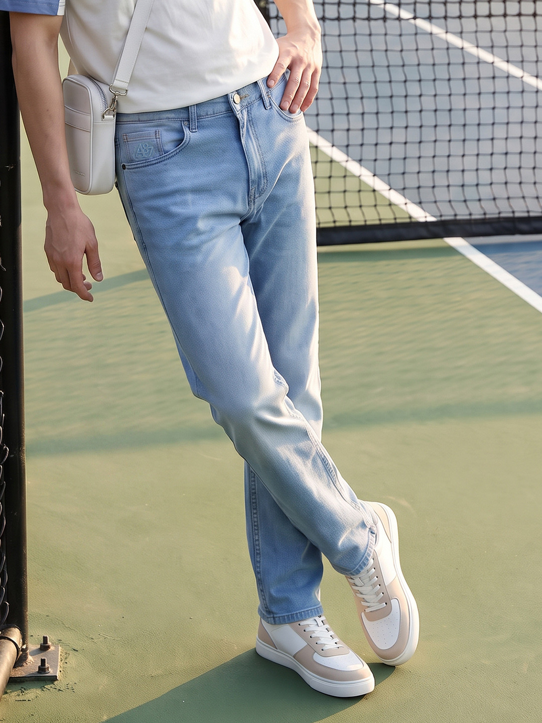 Aeropostale Men Straight Fit Stretchable Jeans