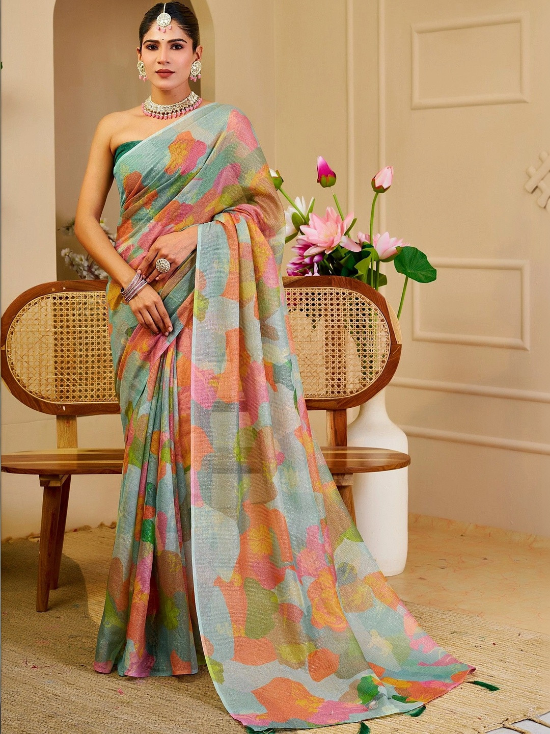 PHEASANT Designer Saree