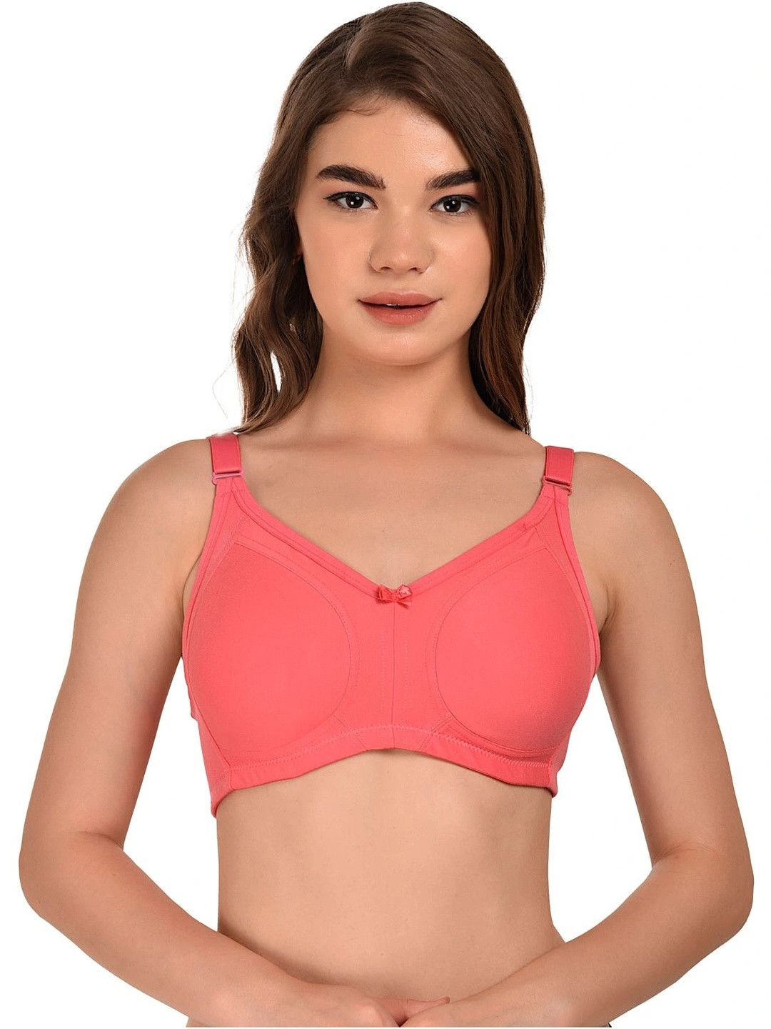 Resize Women Non-Wired Non-Padded Seamless Full Coverage Everyday Bra