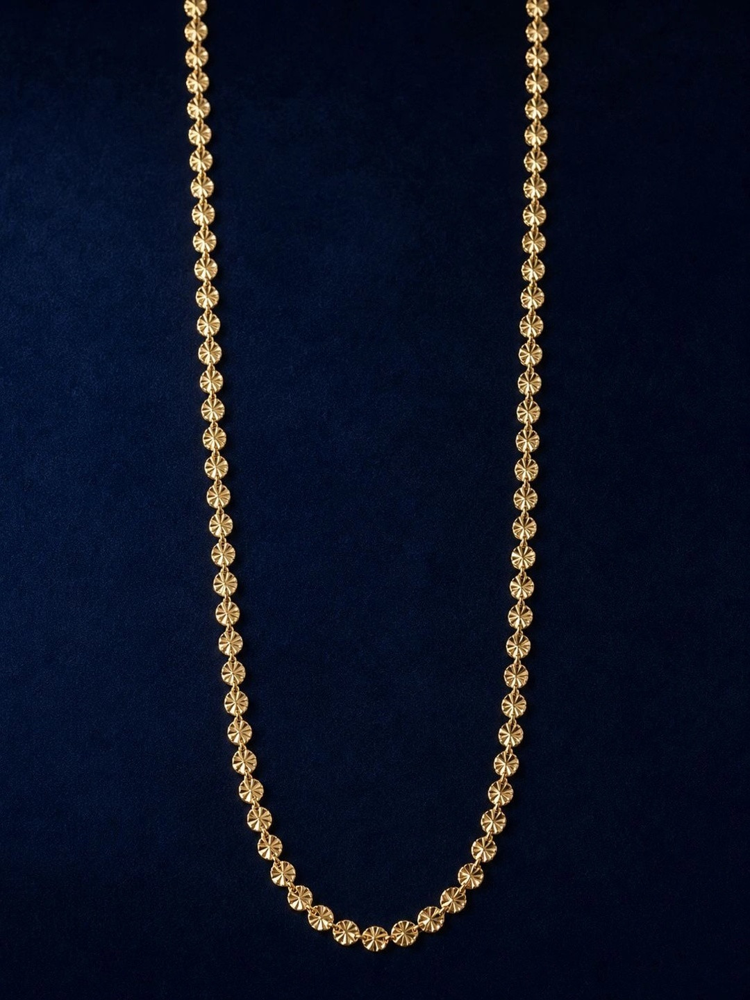 Zeraki Jewels Brass Gold-Plated Chain