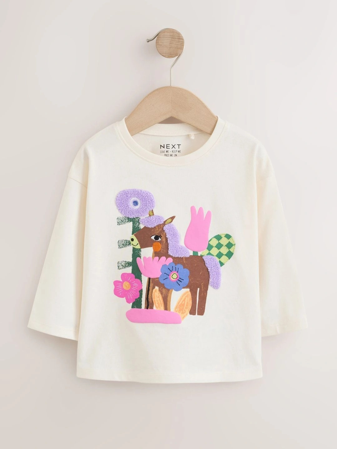 NEXT Girls Print Cotton Top