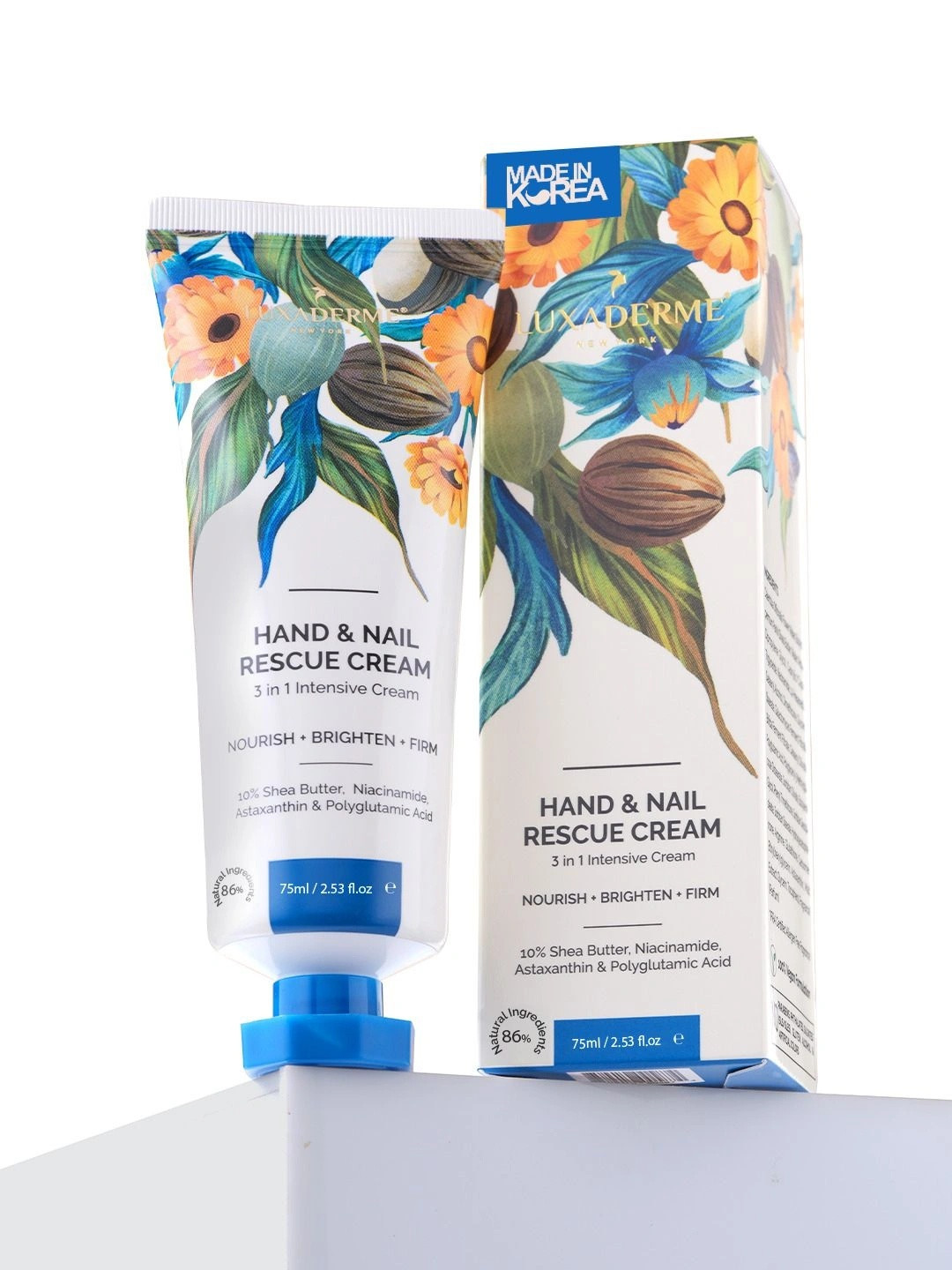 LuxaDerme Hand & Nail Rescue Cream- 50 ml