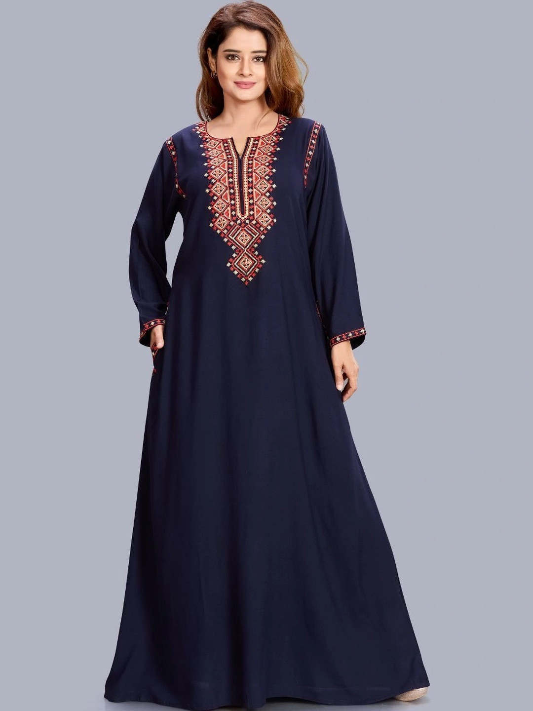 SANAA Embroidered Maxi Nightdress